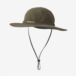 Patagonia Quandary Brimmer hat in olive green with adjustable chin strap