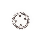 SRAM XX1 grey aluminum chainring with 34 teeth and toothed edge
