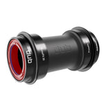 SRAM DUB PF30 road bottom bracket in black with red seals