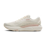 Brooks Adrenaline GTS 24 women's running shoe in coconut rose gold white colorway