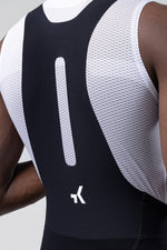 GOBIK Bibshort Absolute 7.0 Men in black with white mesh side panels