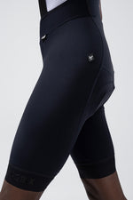Gobik Absolute Compact 7.0 bib shorts in navy blue with compression panels
