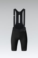 Gobik Absolute 7.0 black cycling bib shorts with padded chamois and suspenders