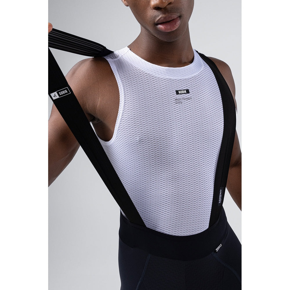 GOBIK Bibshort Absolute Compact 7.0 Men in navy blue with black suspenders