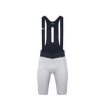 Gobik X Bib Short Men's in white with black suspender straps