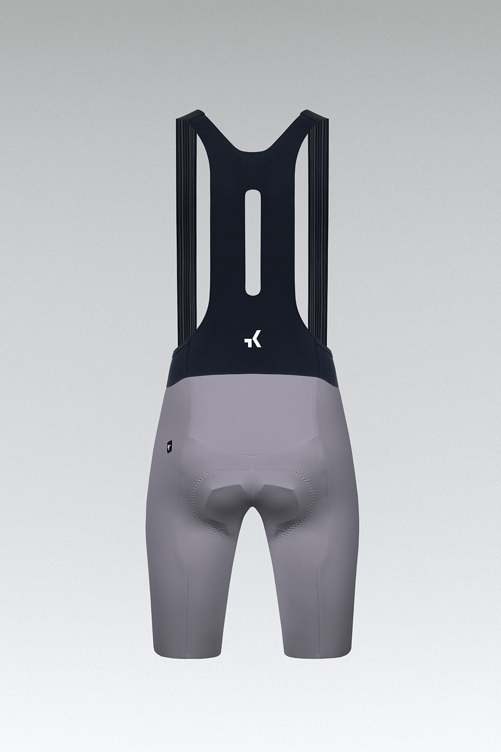 Gobik X Bib Short Men's in gray kettle color with black straps
