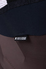 Gobik X Advanced Performance men's cycling bib shorts in black with navy panels