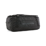 Patagonia Black Hole Duffel 55L in black with professional studio lighting