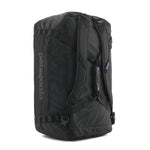 Patagonia Black Hole Duffel 55L in black with shoulder straps and handles