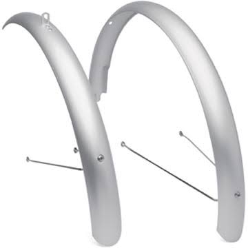 ELECTRA TOWNIE SILVER FENDER SET 26"