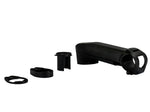 BMC ICS2 90mm bicycle stem in matte black with mounting components and adapters