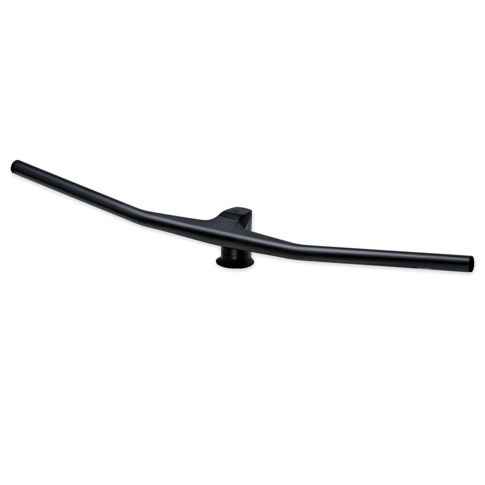BMC ICS Carbon XC Cockpit in black finish with curved handlebars