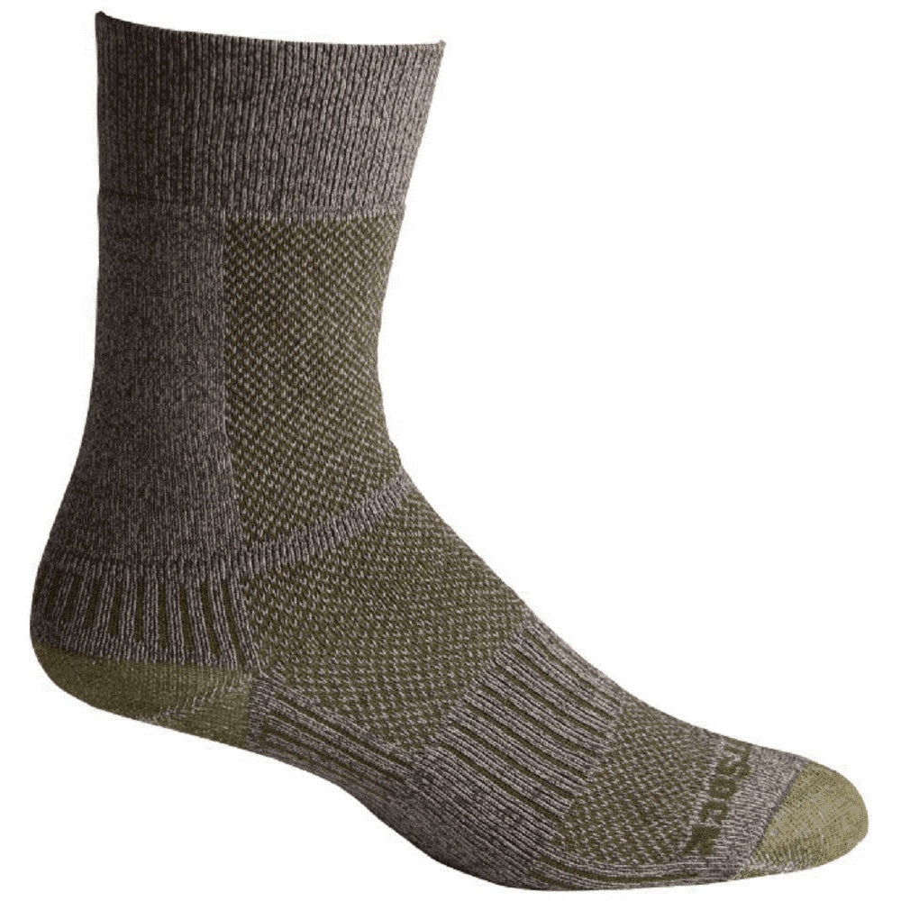 Wrightsock Double Layer Coolmesh II Crew - Trail Green