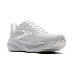 Brooks Ghost 17 women's running shoe in white and light grey colorway