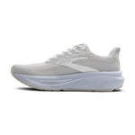 Brooks Ghost 17 women's running shoe in light grey and white colorway