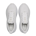 Brooks Ghost 17 women's running shoes in white and light grey colorway