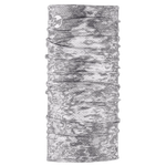 Buff Cool Net UV+ neck gaiter in Ether Graphite gray marbled pattern