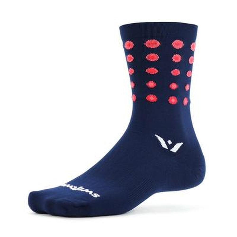 Swiftwick Vision Six Socks - Echo Navy