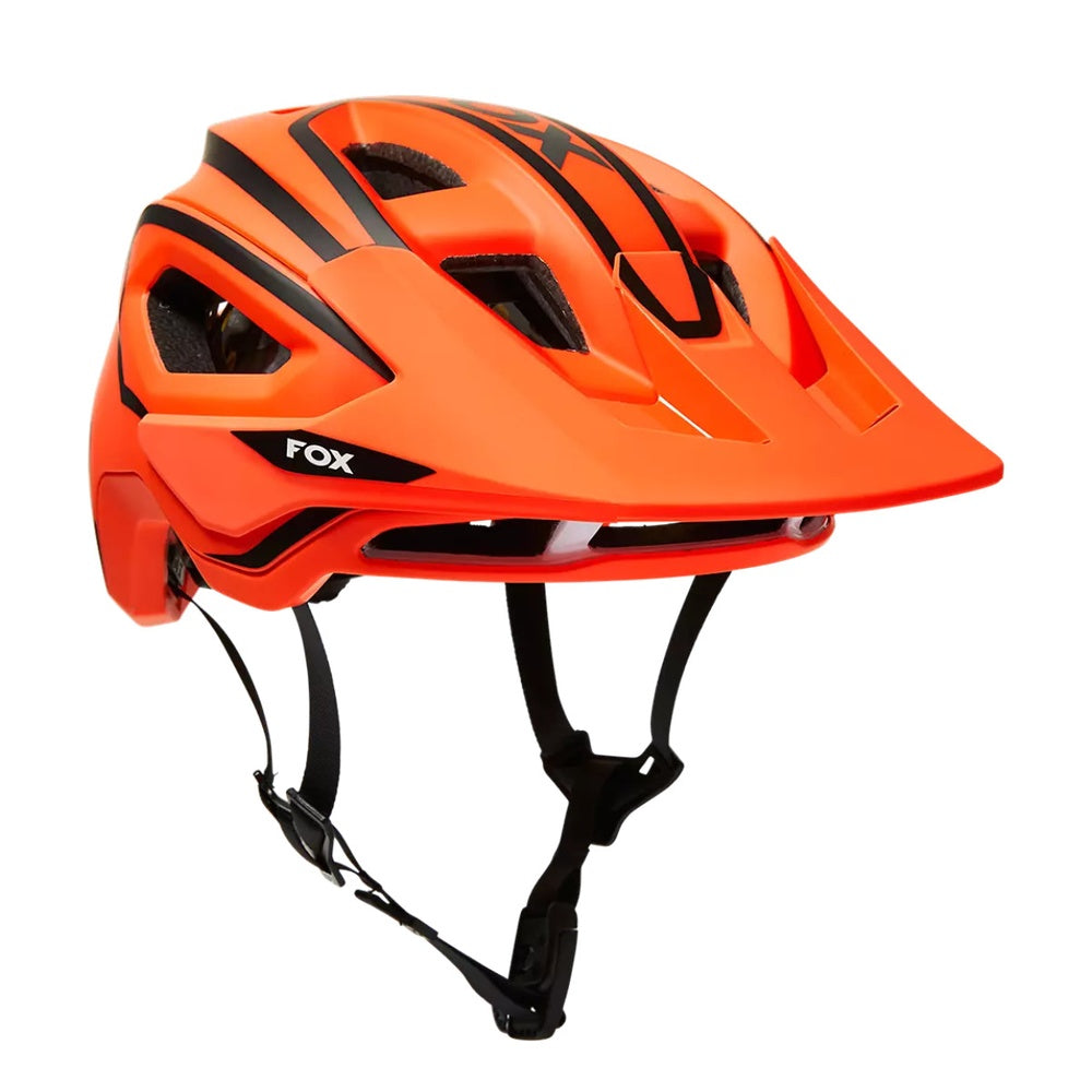 Fox Racing Speedframe Pro Dvide Helmet - Fluorescent Orange