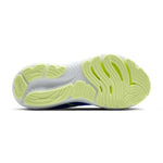 Brooks Glycerin 22 men's running shoe in black with cobalt blue accents and neo yellow sole