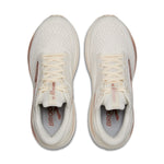 Brooks Adrenaline GTS 24 women's running shoes in coconut and rose gold colorway