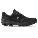 On Cloudventure Waterproof running shoe in black and graphite colorway