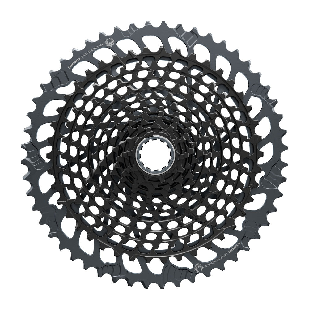SRAM XG1295 Eagle 12-speed cassette in black with 10-52 tooth range
