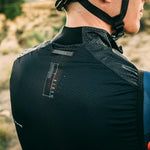 Gobik Vest Plus 2.0 Men's Citizen - black cycling vest with orange accents