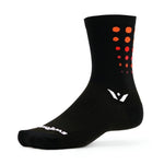 Swiftwick Vision Six Socks - Flare Black