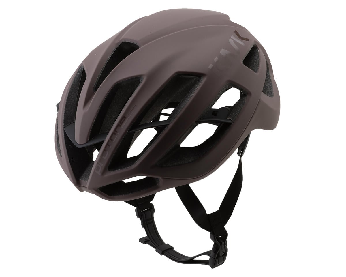 KASK Protone Icon cycling helmet in espresso brown matte finish with ventilation