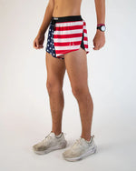 Chicknlegs Men's USA 2" Split Shorts - M