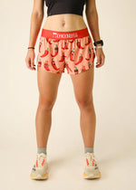 Chicknlegs Women's Chase Pack Chilis 1.5" Split Shorts - M
