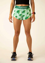 Chicknlegs Women's Sea Turtles 1.5" Split Shorts - M