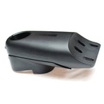 Black Cannondale HollowGram KNOT bicycle stem with ventilation slots on clean background