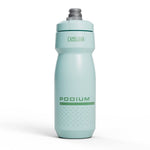 CamelBak Podium water bottle in mercury teal color with sport cap