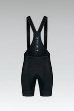 Gobik Revolution 2.0 black cycling bib shorts with suspenders on white background