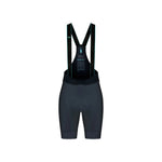 Gobik Absolute women's cycling bib shorts in dark gray with suspenders