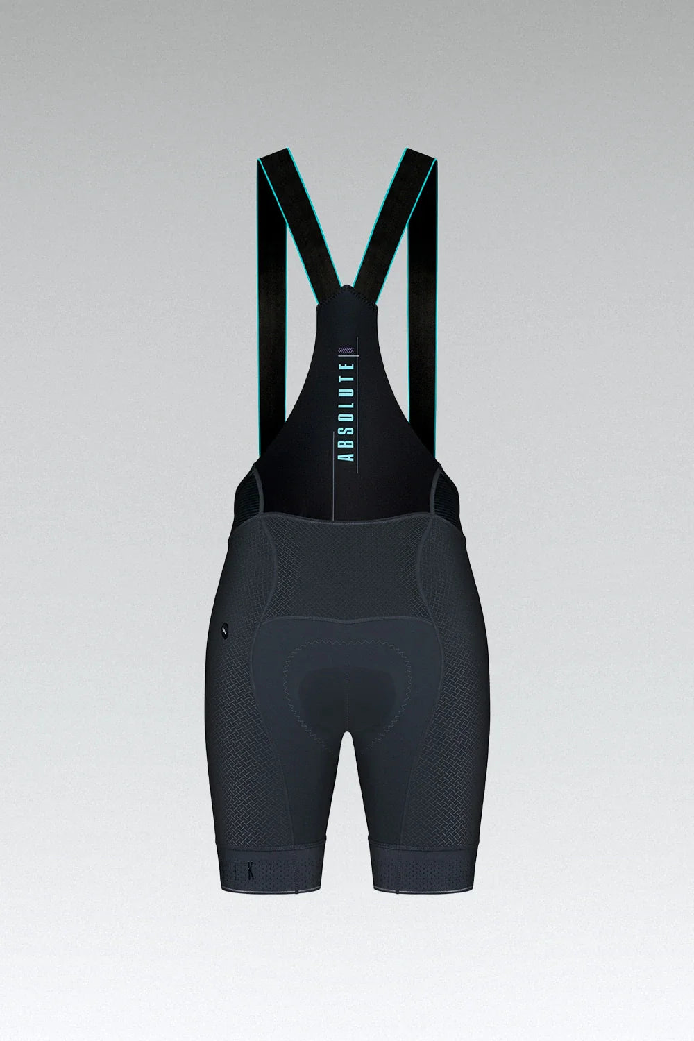 Gobik Absolute 5.0 Women's Bib Shorts in Slate Gray with suspenders and chamois pad