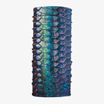 Buff Cool Net UV+ neck gaiter in Tarpon Flank Late fish scale pattern