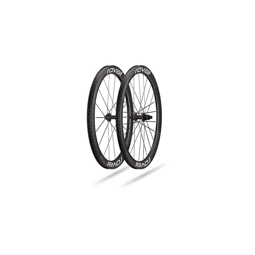 Specialized Roval Rapide CL III wheelset in satin carbon and black finish