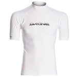 White Dakine Heavy Duty short sleeve rash guard with logo