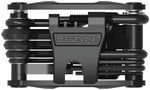 Lezyne RAP II 6 Multi Tool black front view showing chain breaker detail and compact folded profile