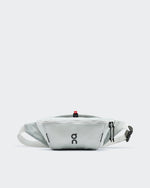 On Waist Pack 2L Lite in glacier color with adjustable strap and Swiss Made label