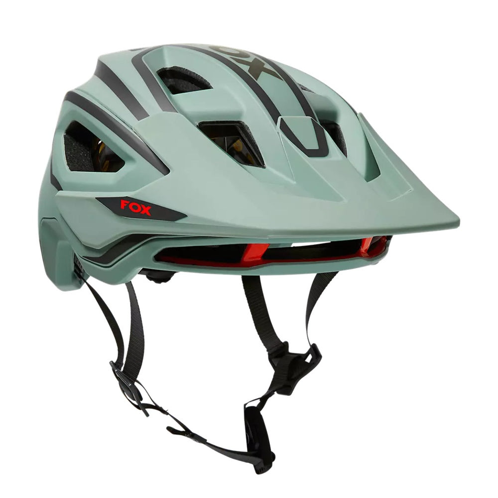 Fox Racing Speedframe Pro Dvide Helmet - Eucalyptus