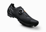 DMT KM4 MTB cycling shoes in black with BOA closure system and cleated sole