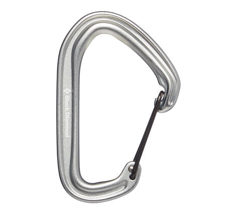 Black Diamond Hotwire Carabiner - Light Gray