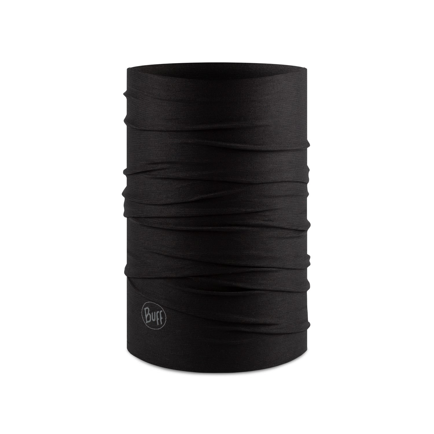 Black Buff Cool Net UV+ multifunctional tubular headwear with brand logo