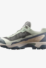 Salomon X ULTRA 5 GTX women's hiking shoe in light green colorway