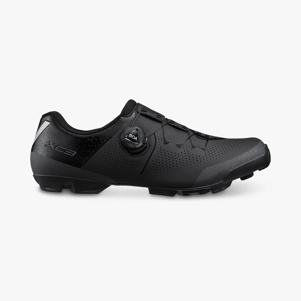 Shimano SH-XC302 black mountain bike cycling shoe with BOA closure system