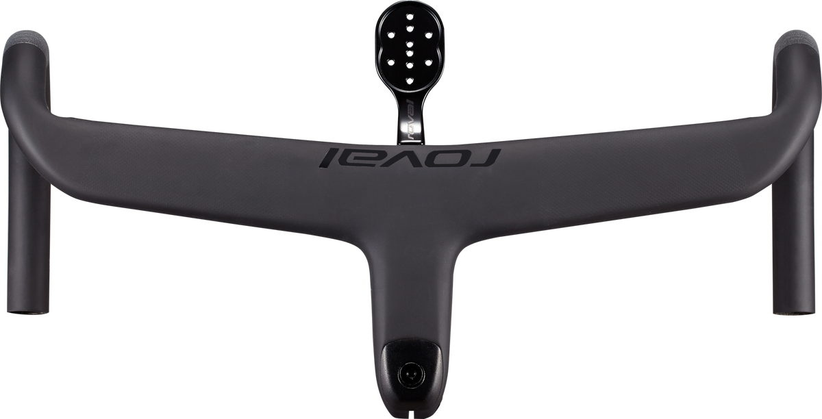 Specialized Roval Rapide integrated cockpit handlebar and stem in matte black carbon
